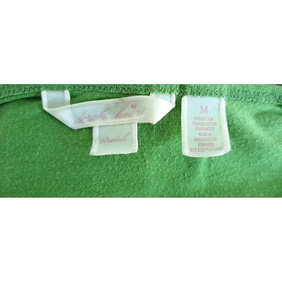 Y2K Bell Sleeve Babydoll T Shirt  Med Split Neck Green Whimsigoth Fairy Grunge - Picture 3 of 6